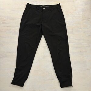 Primo Golf Joggers‎ 32 Short Tapered Performance Stretch Black Mens